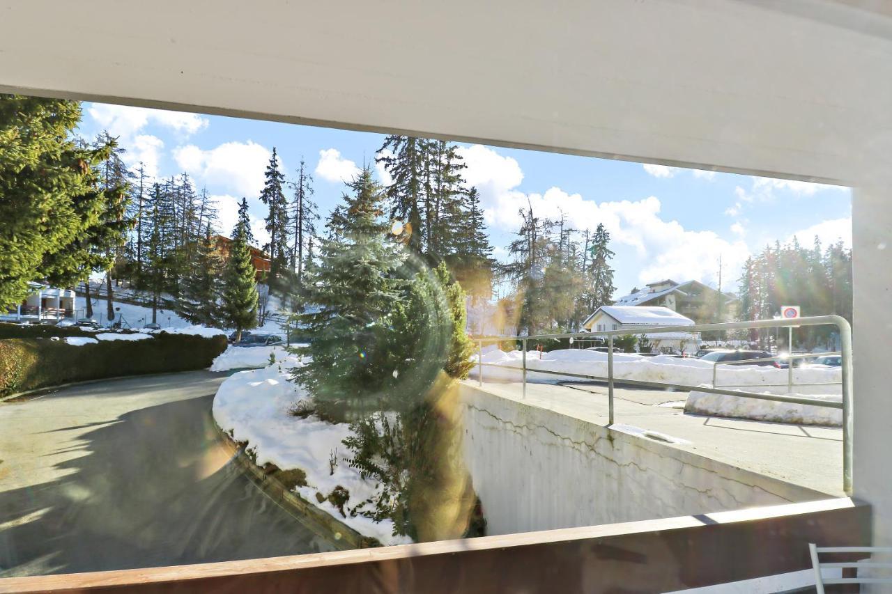 Appartement Cosy Et Renove Au Coeur De La Station Crans-Montana Dış mekan fotoğraf